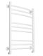 Полотенцесушитель водяной Domoterm Калипсо П9 500x700 белый