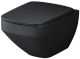 Унитаз подвесной Am.Pm Inspire 2.0 FlashClean с сиденьем микролифт чёрный матовый C50A1700MBSC