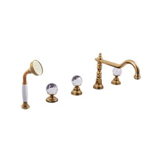 Смеситель на борт ванны Rav Slezak Brilliance BRILLIANCE164.5PZ бронза