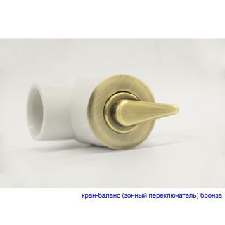 Гидромассажная ванна WHITECROSS Palace 0104.180080.100.ULTRA.BR 180x80 см Ultra бронза