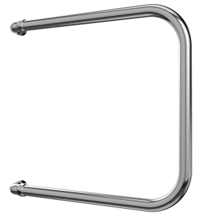 Полотенцесушитель водяной Terminus П-обр AISI 32х2 500х500