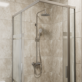 Душевая стойка DQ Bayern.Bamberg DA1553701B18 хром