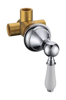 Переключатель потоков Boheme Brillante хром 624