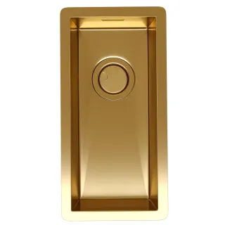 Мойка кухонная Reflexion Como 22-GD  RX2022GD  брашированное золото