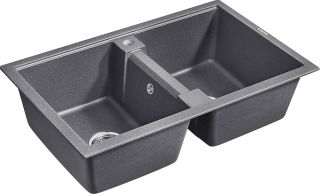 Мойка кухонная Paulmark Zwilling PM238150-DG графит