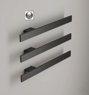 Электрический полотенцесушитель Broner Scompartimento SM.007.060.0000.S 60 см с кнопкой сатин