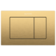 Клавиша смыва Boheme 650/2-MG золото матовое