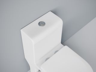 Унитаз-моноблок Laguraty 20980 AWC с функцией биде и смесителем белый