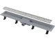 Душевой лоток AlcaPlast Simple с решеткой и опорами APZ10-650M