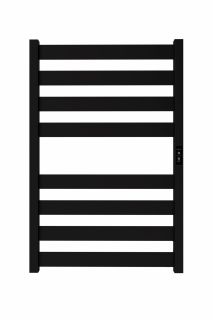 Полотенцесушитель электрический Indigo Oktava Slim 5 LСLOKS5E80-40BRRt 80x40 см чёрный муар