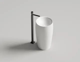 Напольная раковина Salini Alda 03 S-Stone 130321M 47см белый матовый