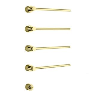 Полотенцесушитель электрический Margaroli Sole 622 Switch box Gold GD 65x42 см золото