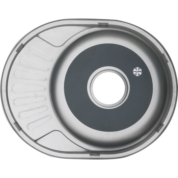 Мойка 5745 U Melana 0,6/160 хром с сифоном (120 ta *15)