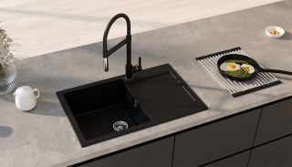 Кухонная мойка Ulgran Classic U-507-308 чёрный