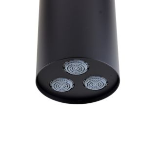 Верхний душ Bronze de Luxe LIBERTY 501B, черный