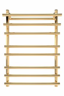 Полотенцесушитель водяной Indigo Just Shelf LJSHW80-50GDK3 80x50 см золото