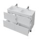 Подвесная тумба под раковину Санта Марс 700418 120 см белый