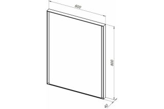 Зеркало Allen Brau Infinity 1.21018.WT Черное