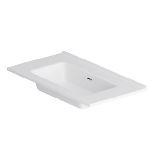 Раковина мебельная Am.Pm Sense M7BWCC0802WG 80 см белый глянец (с отверстием под смеситель)