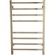 Полотенцесушитель водяной Domoterm Квадро П8 500x800 золото