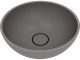 Накладная раковина Florentina Алтея 35см серый шёлк