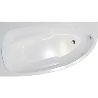 Акриловая ванна 1ACReal Мадрид Щ0000045646 правая обрезанная 170x95 см белый