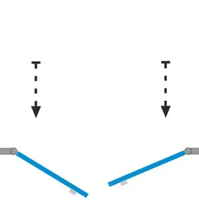 Душевая дверь Triton Дабл Щ0000036862 100 см профиль хром стекло прозрачное