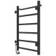 Полотенцесушитель электрический Laris Прайм ЧКЧ П6 400x600 R 73207593 Черный муар