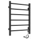 Полотенцесушитель электрический Laris Феличия ЧКЧ6 400х600 R 73207611 Черный муар