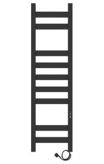 Полотенцесушитель электрический Laris Флавиа 73207659 правый П9 20x80см чёрный муар