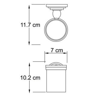 Wasserkraft Isar K-7328 Подстаканник стеклянный