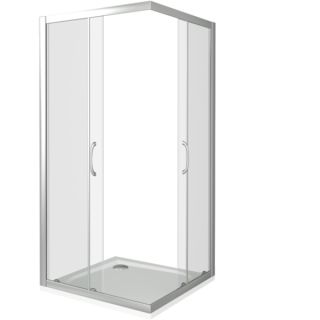 Душевой уголок Good Door Latte CR-80-C-WE стекло прозрачное