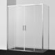 Душевой уголок Wasserkraft Lippe 45S 45S55 170х100 см хром