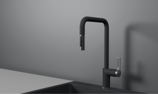 Смеситель для кухни Granula 8173, ГРАФИТ графит