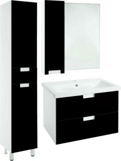 Тумба под раковину Bellezza Пегас 90см чёрный 00000007791
