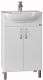 Тумба под раковину СанТа Сити 201068 50см белый