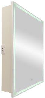 Зеркало-шкаф с подсветкой Art&Max Techno правый 60см белый AM-Tec-600-800-1D-R-DS-F