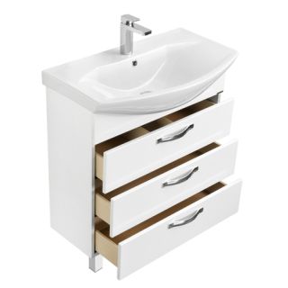 Тумба под раковину Акватон Ария 65см белый 1A123401AA010