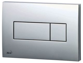 Кнопка смыва AlcaPlast для инсталляции хром глянцевый M371