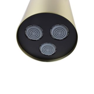 Верхний душ Bronze de Luxe LIBERTY 501BG, матовое золото