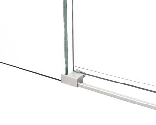 Душевой уголок Vincea Ultima VSR-7UL9010CL, 1000*900, хром, стекло прозрачное