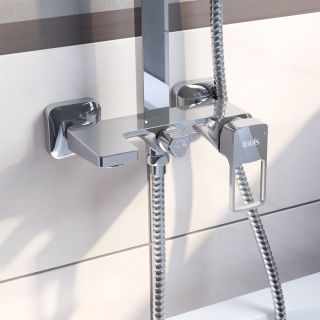 Душевая стойка IDDIS Bild хром глянцевый BILSB1Fi06