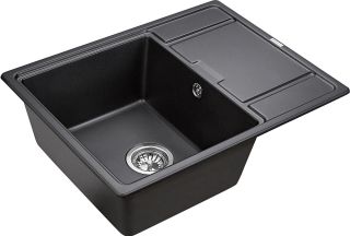 Мойка кухонная Paulmark Flugen PM216550-BL чёрный