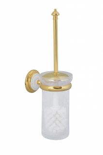 Щётка для туалета Boheme Palazzo Bianco золото 10114