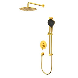 Душевой комплект WHITECROSS Y YSET05TOPGLB брашированное золото