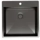 Мойка кухонная Reflexion Iseo 50-BL RX2250SS оружейная сталь