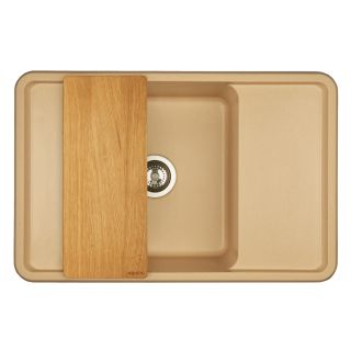 Мойка кухонная Акватон Беллис 78см латте 1A725032BS260
