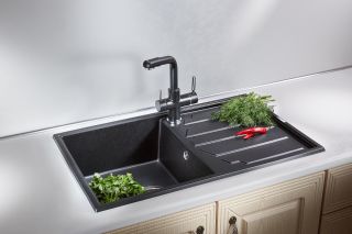 Мойка кухонная Granula GR-8601 пирит