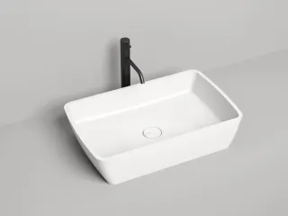 Накладная раковина Salini Gloria 11 S-Stone 1102212MRH 65см RAL снаружи