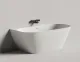 Ванна из искусственного камня Salini Sofia Wall S-Stone 102527MRH 160x80см RAL снаружи